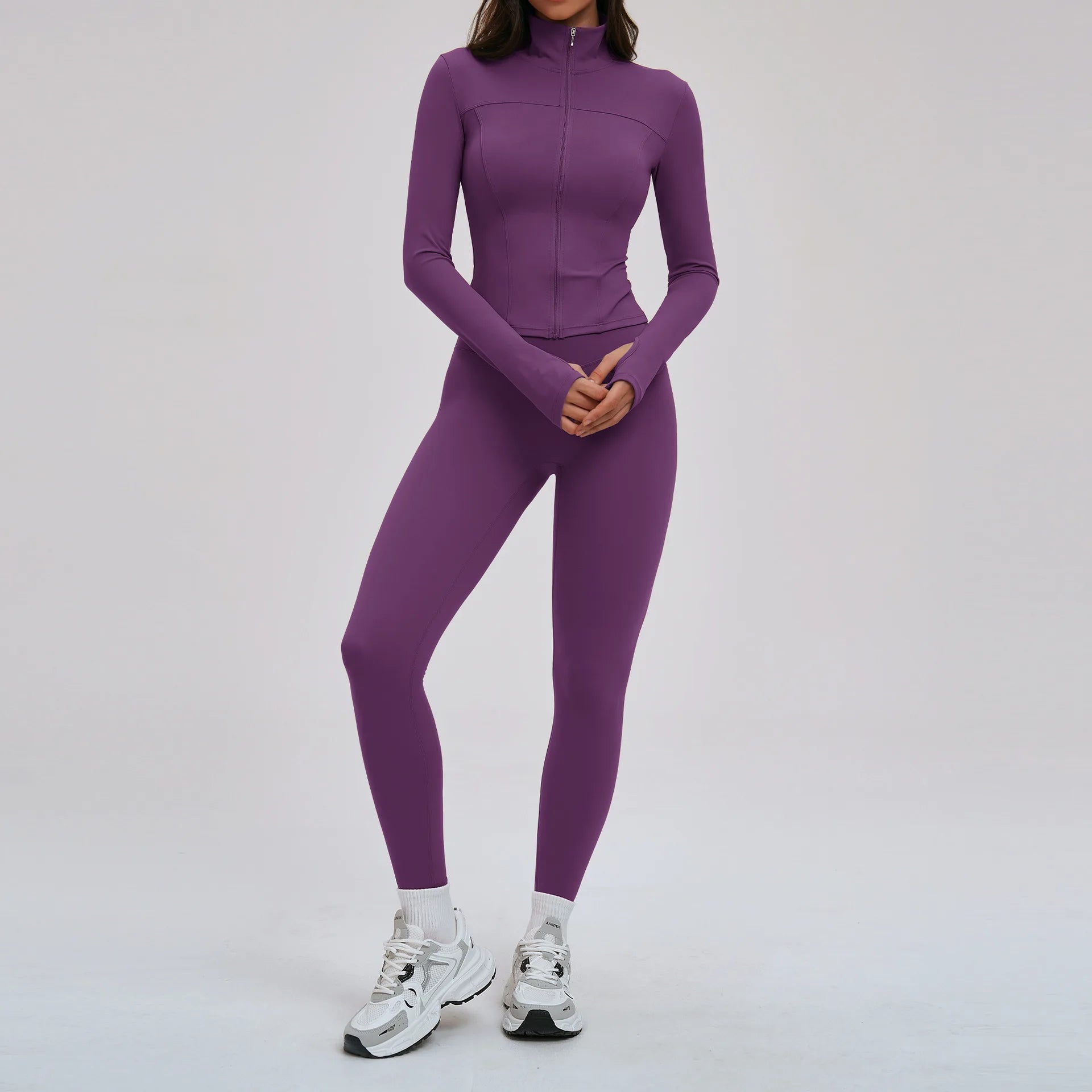 2/3PCS Yoga Suit Sports Set Women Outfits Gym Set Women Tracksuit Running Push Up Workout Long Sleeve Sports Shirt Yoga Clothing