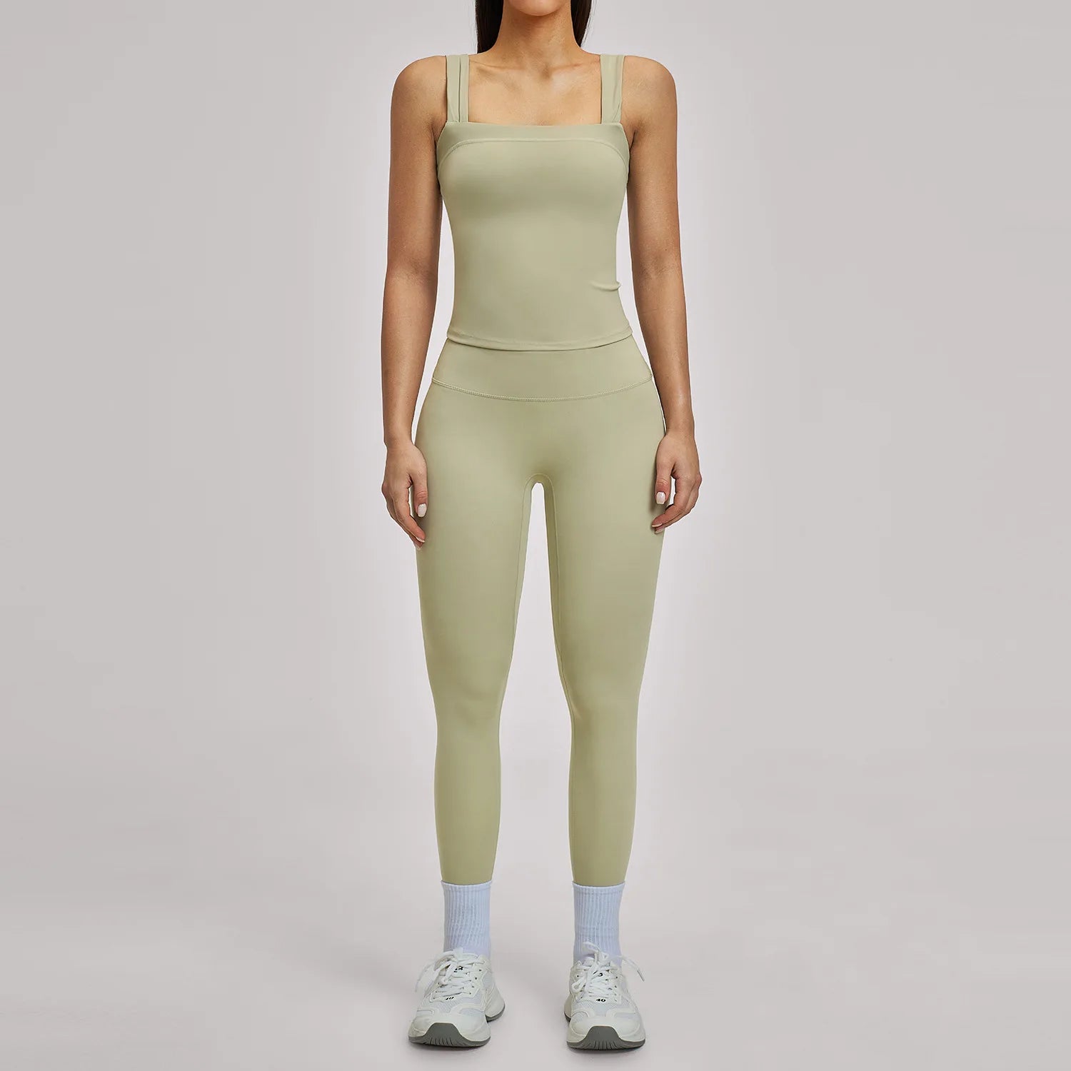 2/3PCS Women's Tracksuit Yoga Set Workout Outfits Sportswear Gym Clothing High Waist Leggings Fitness Long Sleeved Sports Suits