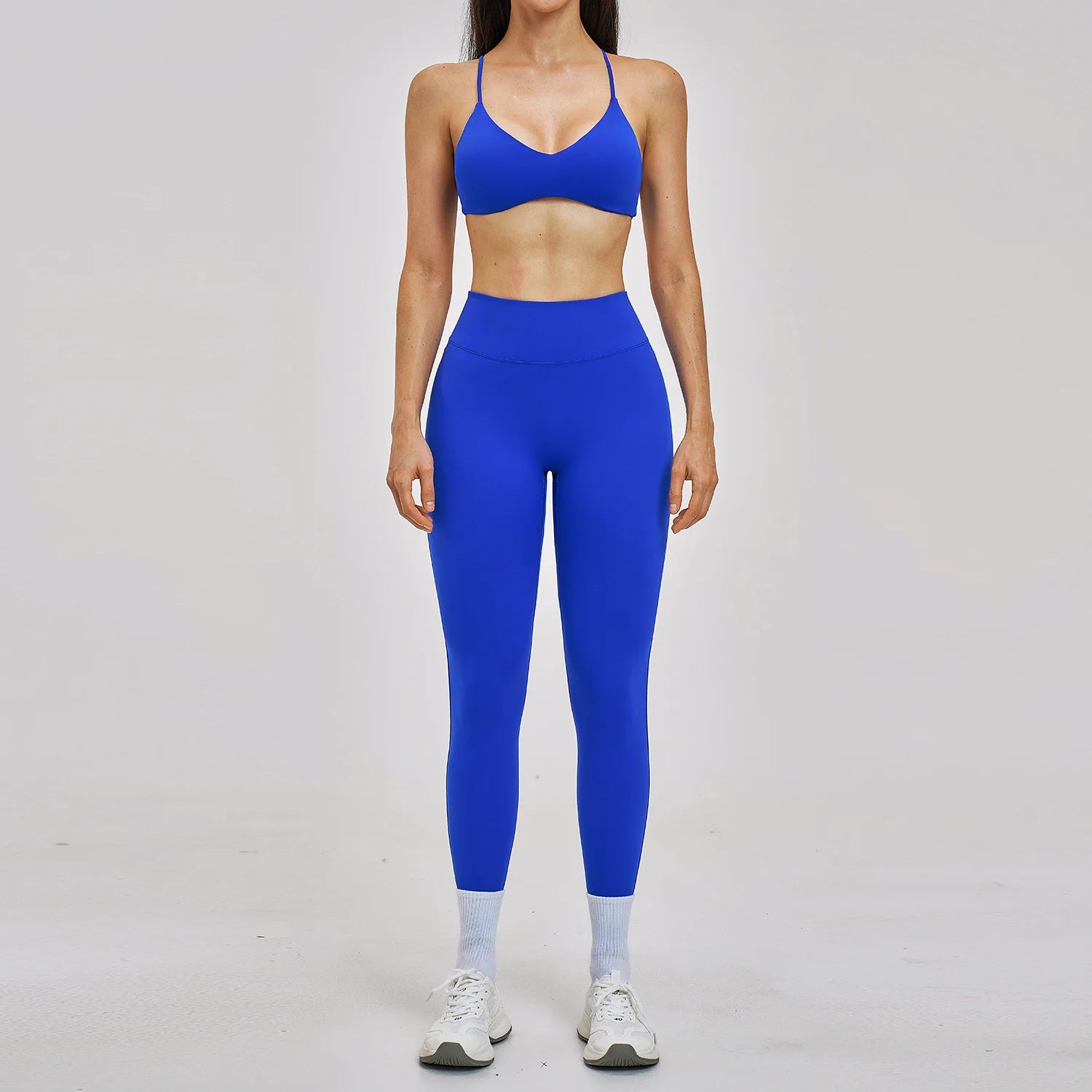 2 Pieces Fitness Suit Sports Set Women's Tracksuit Yoga Sets Gym Outfits Sportswear Legging Underwear Push Up Workout Clothes